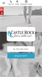 Mobile Screenshot of castlerockfootandankle.com